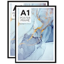 Black Poster Frames (Set of 2)